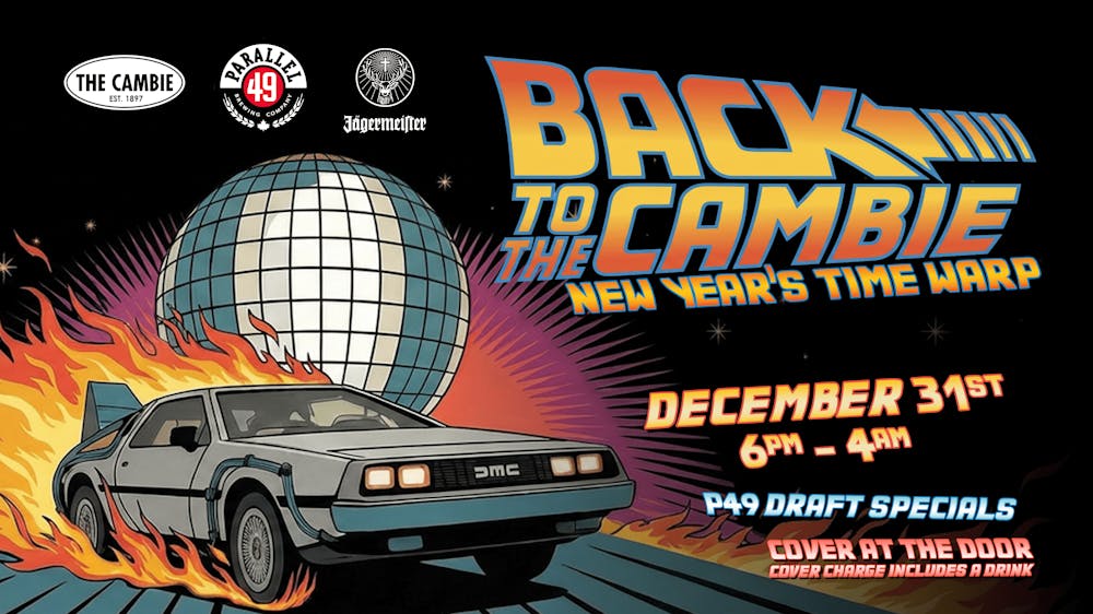 NYE Back to The Cambie (Time Warp)