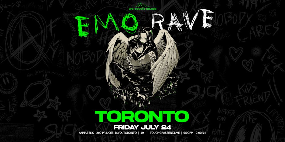 WeTouchGrass presents: TORONTO Emo Rave