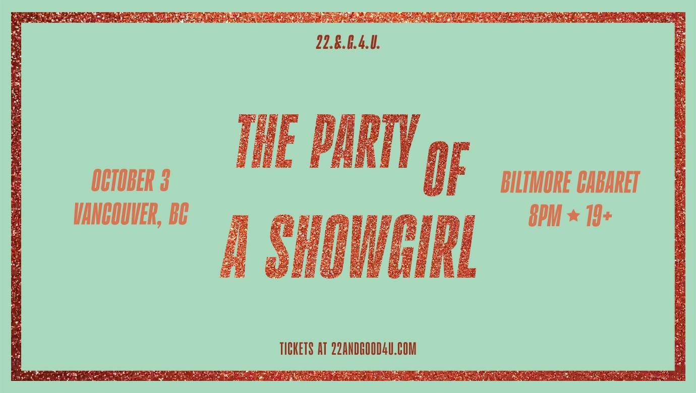 THE PARTY OF A SHOWGIRL: A TS12 Celebration