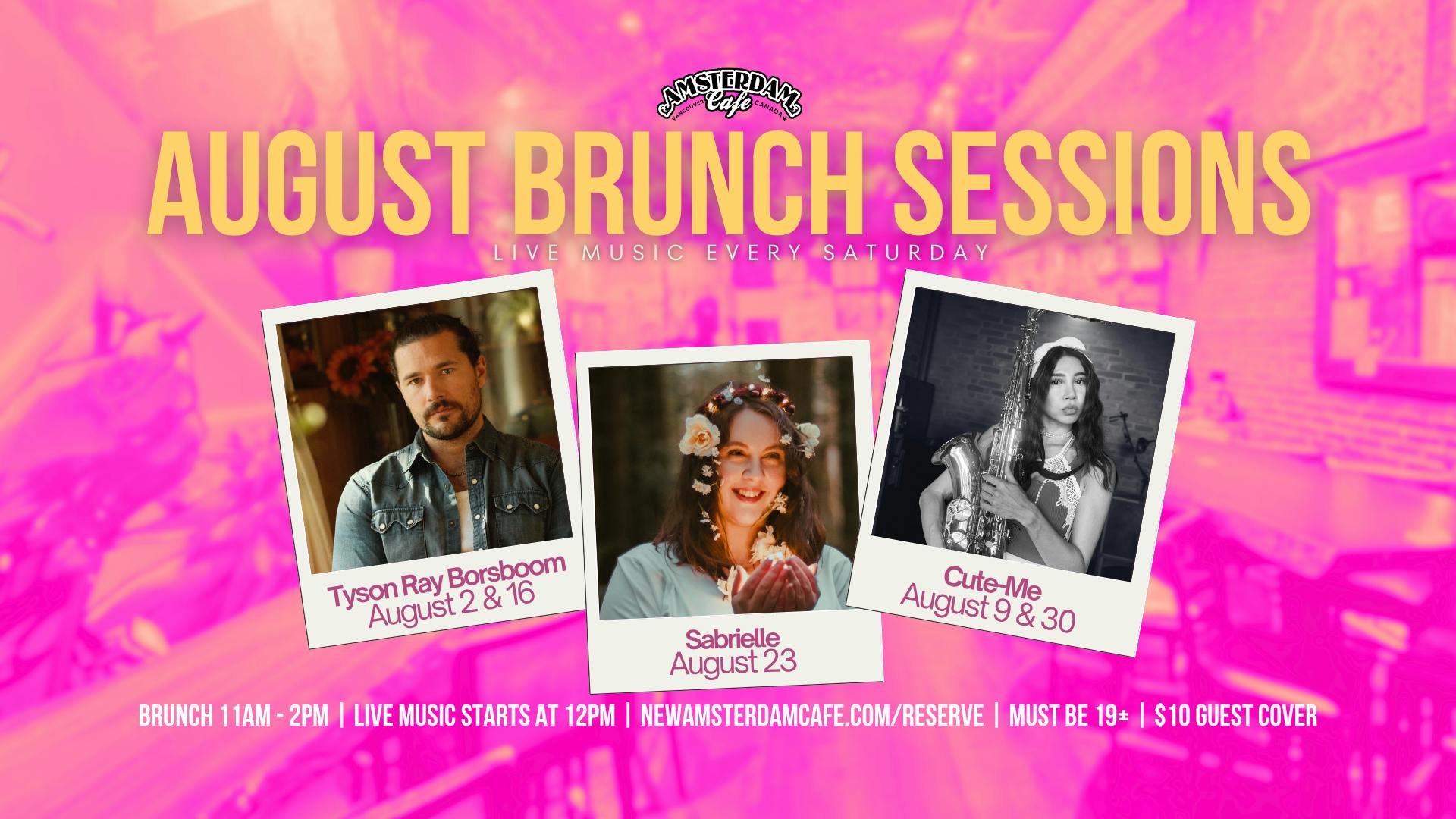 August Brunch Sessions