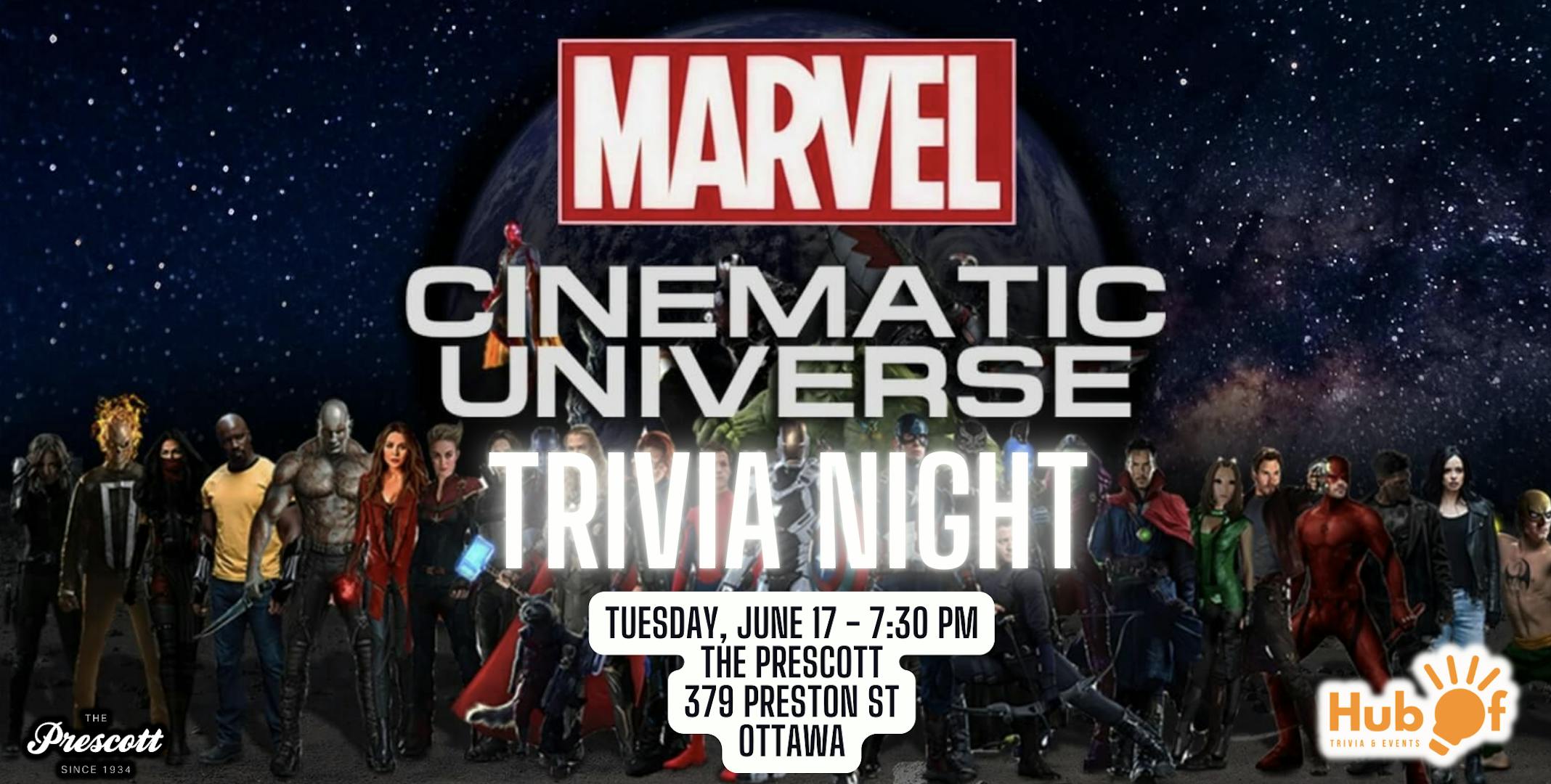 Marvel Cinematic Universe Trivia Night