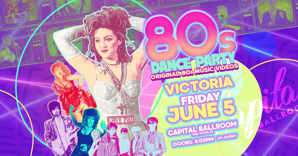 80s Dance Party Victoria!