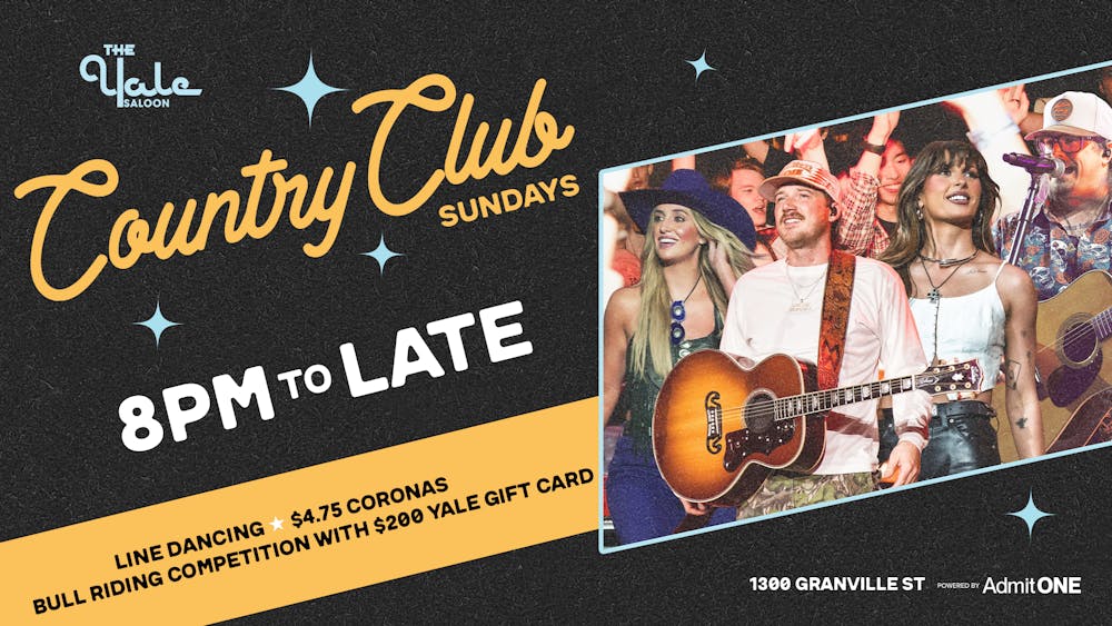 The Yale Saloon Presents: Country Club Sundays