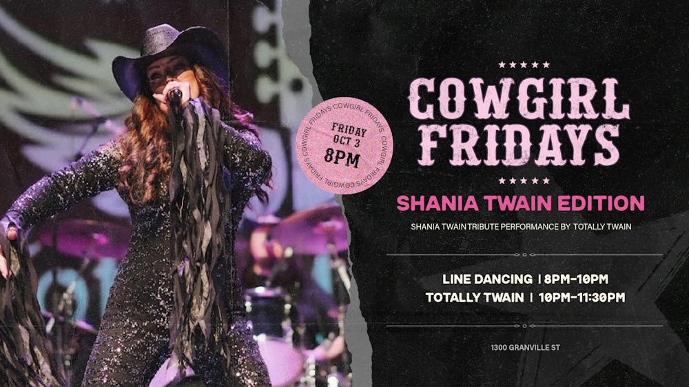 The Yale Saloon Presents: Cowgirl Fridays: Shania Twain Edition