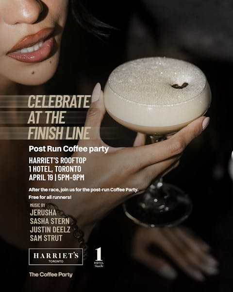 Afternoon Latte - Harriets Rooftop