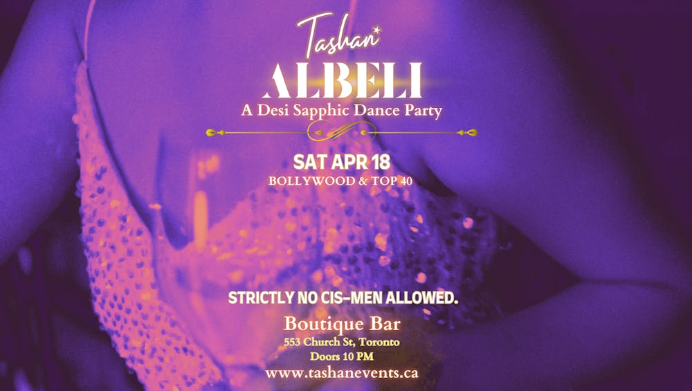 Albeli : A Desi Sapphic Bollywood Night