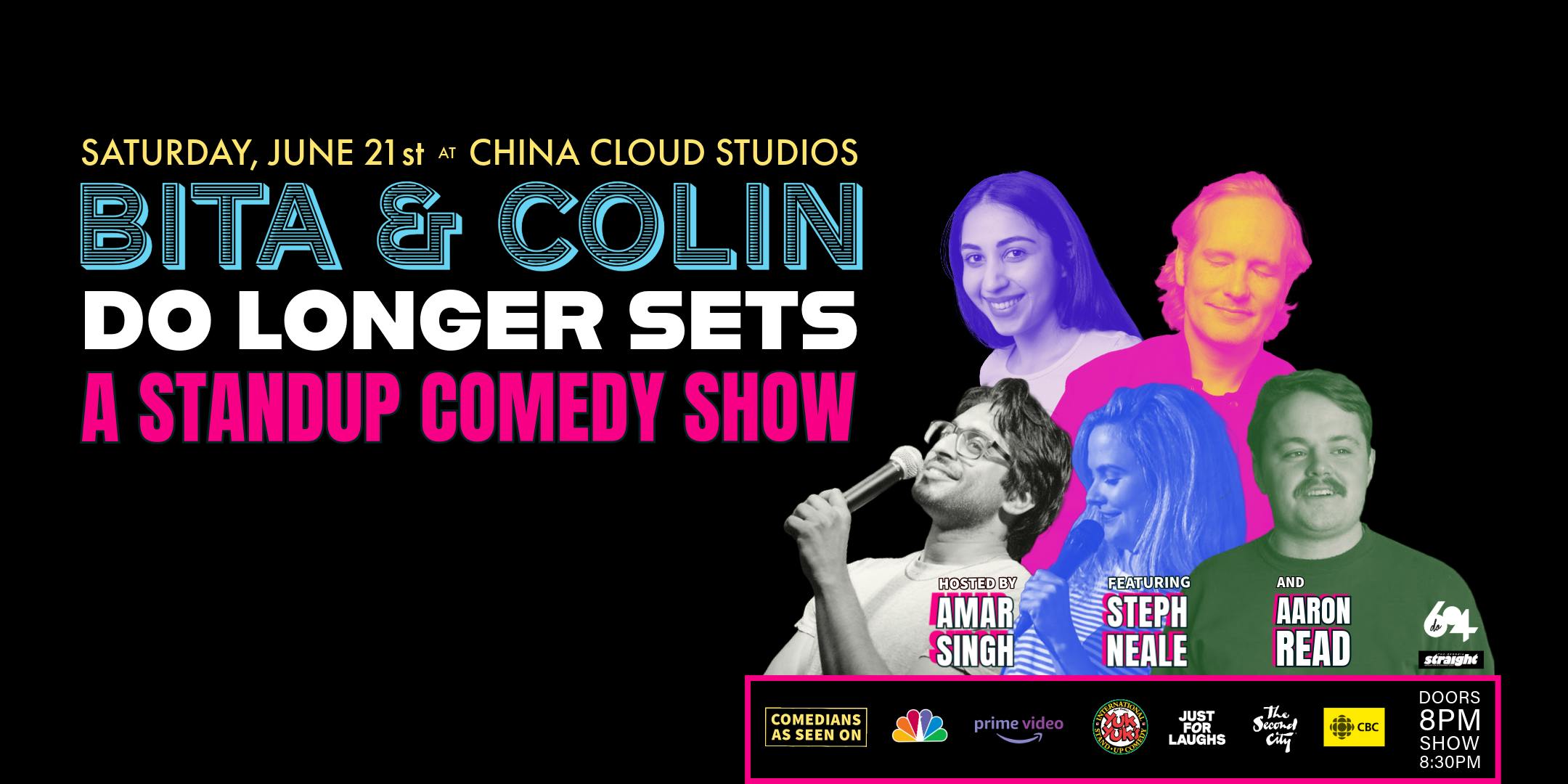 Bita & Colin Do Longer Sets: A Standup Comedy Show