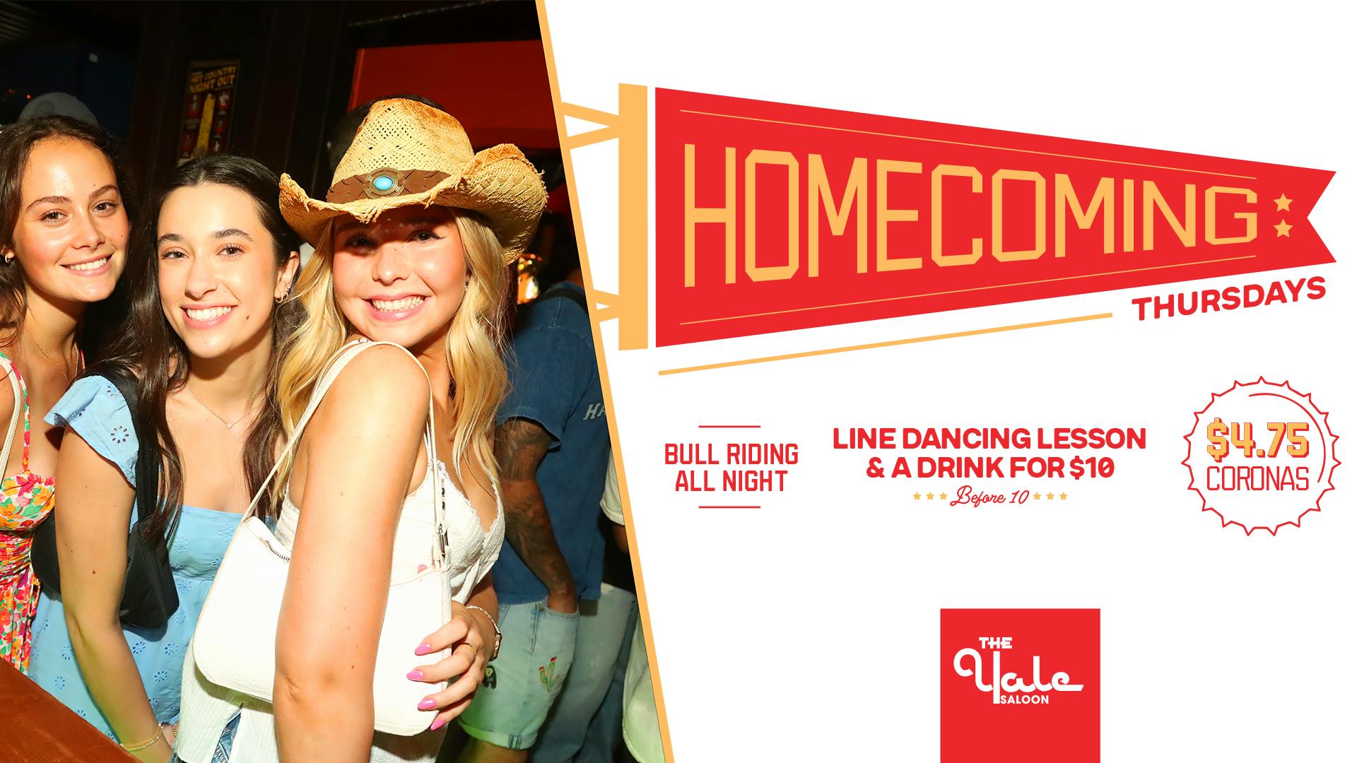 The Yale Saloon Presents: Homecoming Thursdays