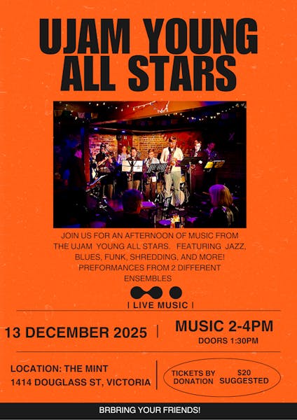 UJAM YAS at the Mint!