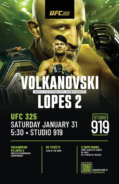 UFC 325 Watch Party