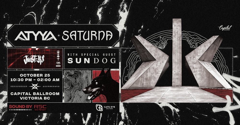 ATYYA & Saturna with Special guest Sundog