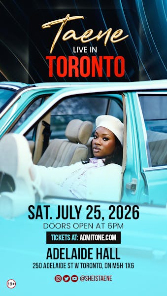 Taene Live in Toronto