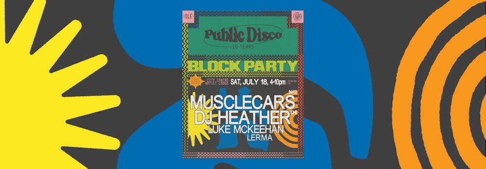Public Disco Block Party: Musclecars (NYC), DJ Heather (CHI)