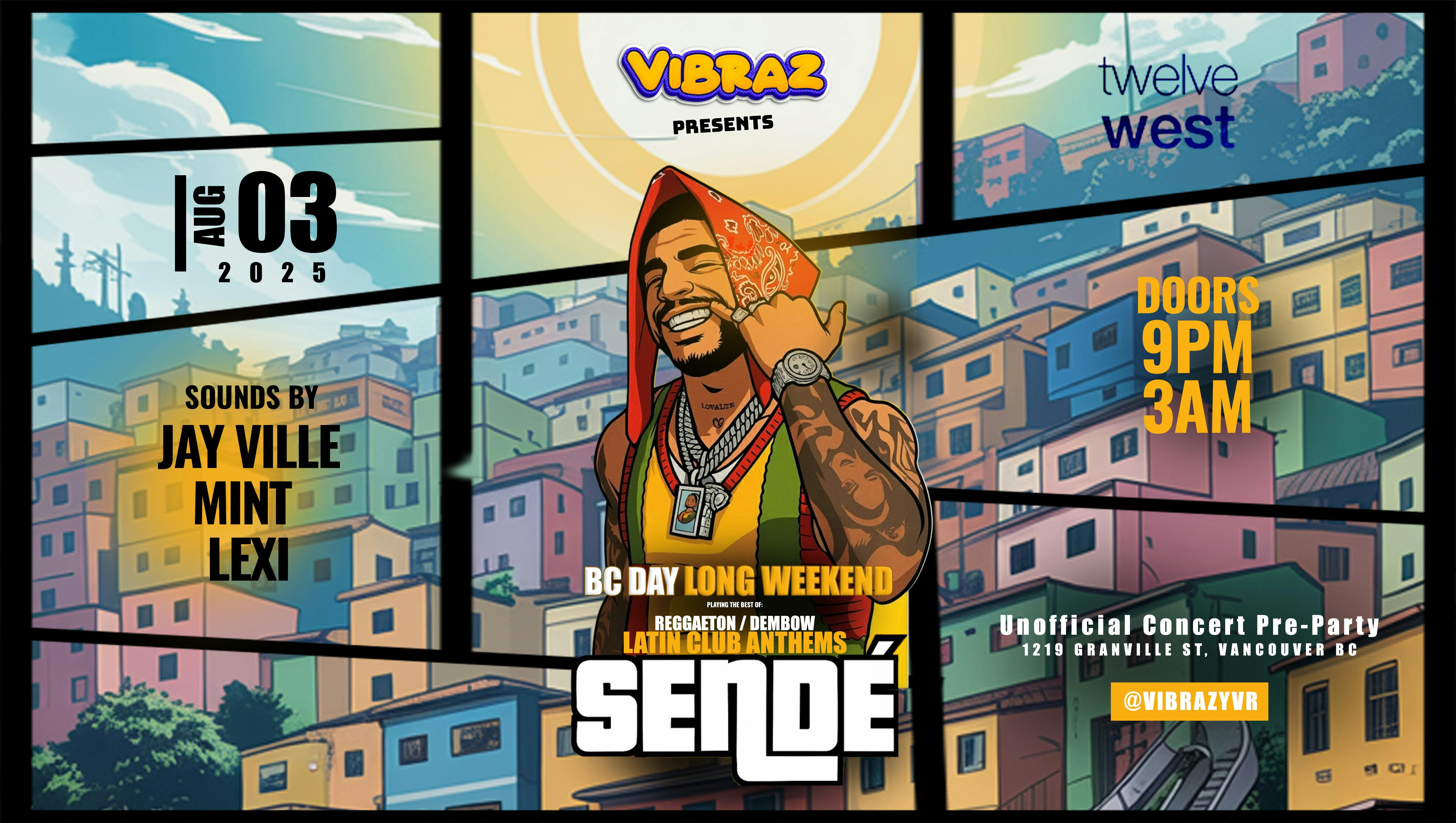 SENDÉ: BC DAY LONG WEEKEND