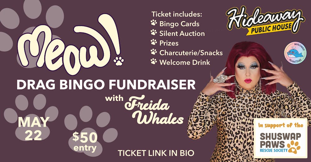 Shuswap Paws - Drag Bingo Fundraiser
