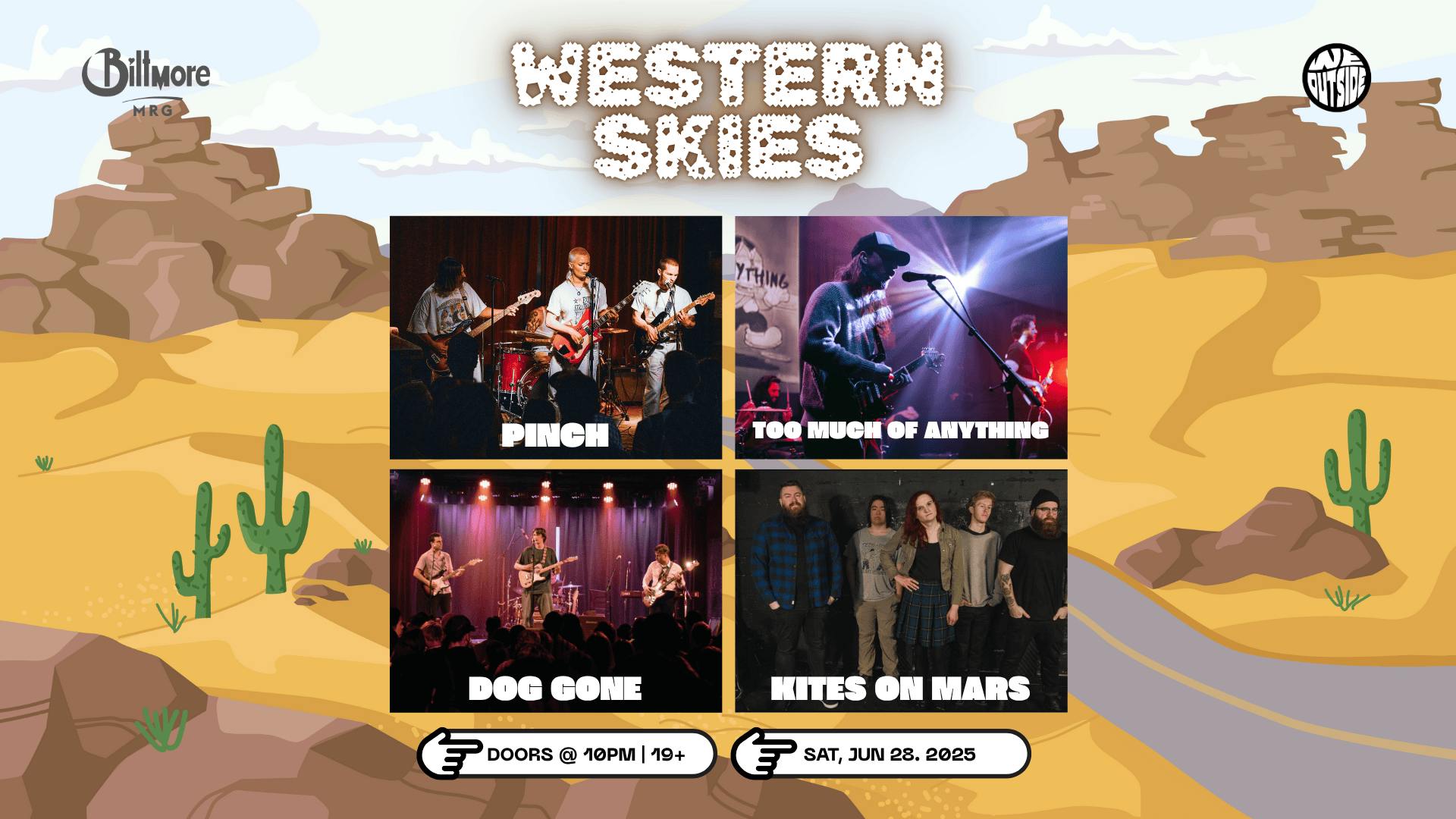 We Outside Presents: WESTERN SKIES