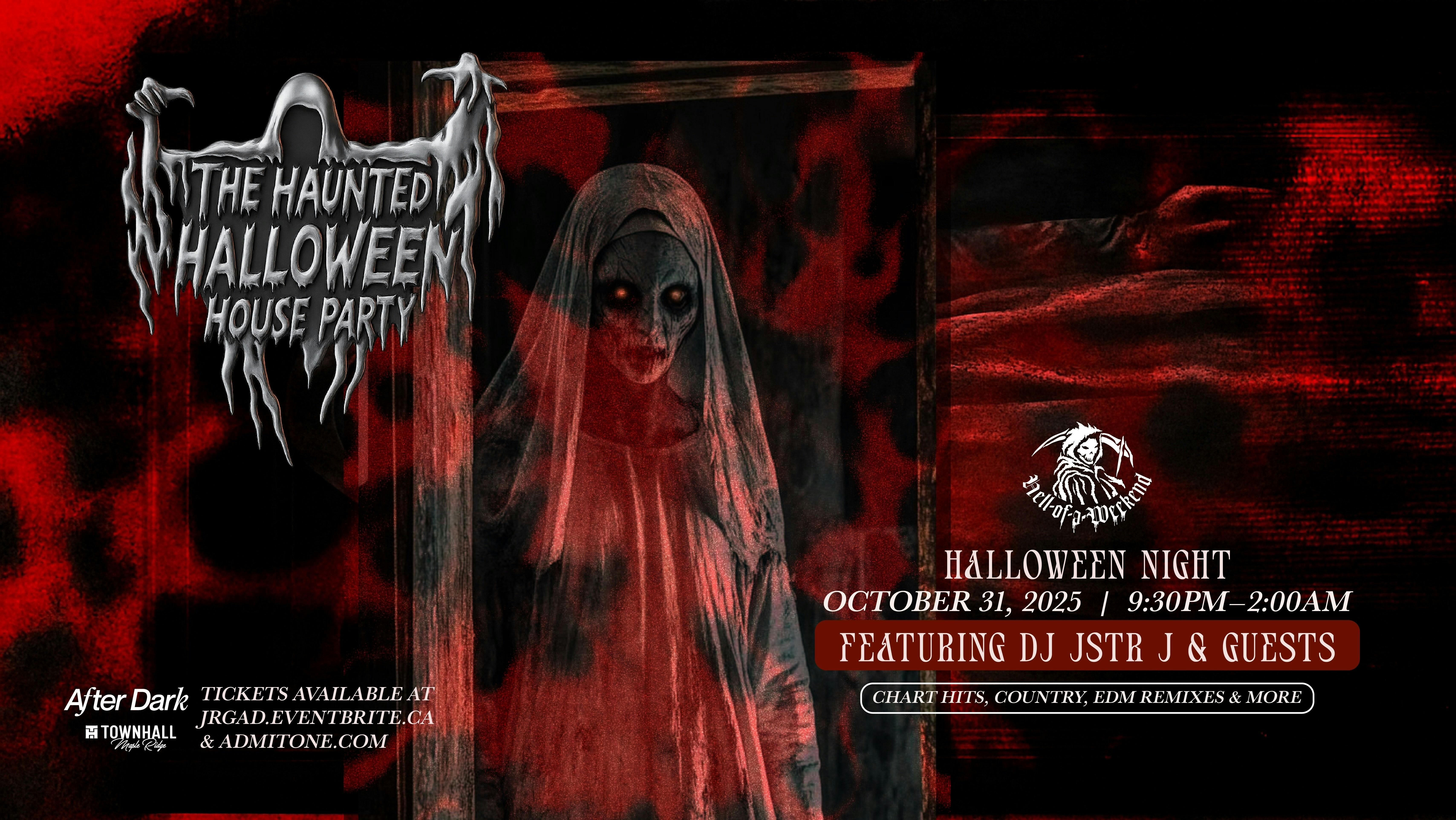 THE HAUNTED HALLOWEEN HOUSE PARTY AT TOWNHALL MAPLE RIDGE