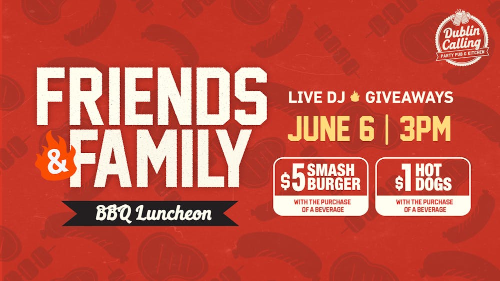 Family and Friends BBQ Luncheon!