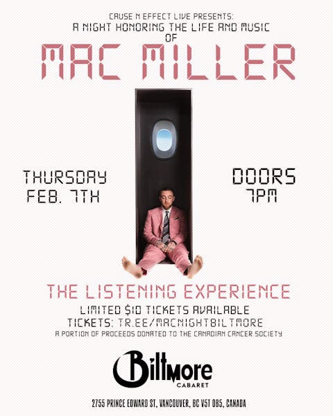 A Night to Remember - The Mac Miller Listening Experience