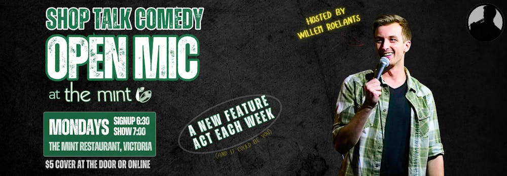 Shop-Talk Comedy Open Mic