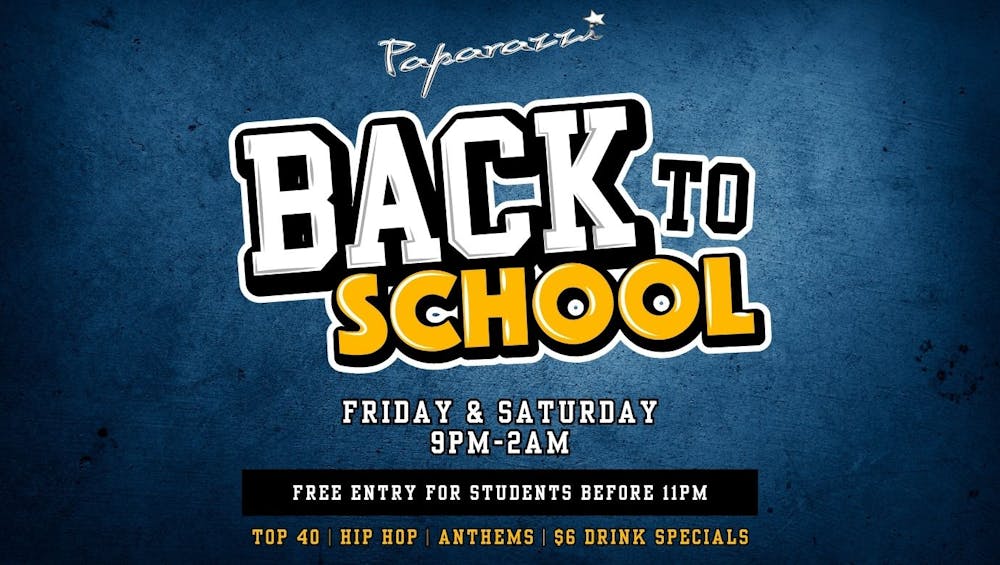 SATURDAY: Back to School Party