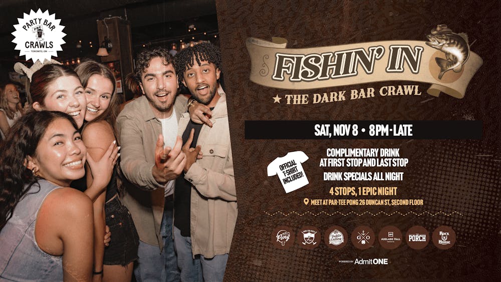 The Fishin In The Dark Bar Crawl