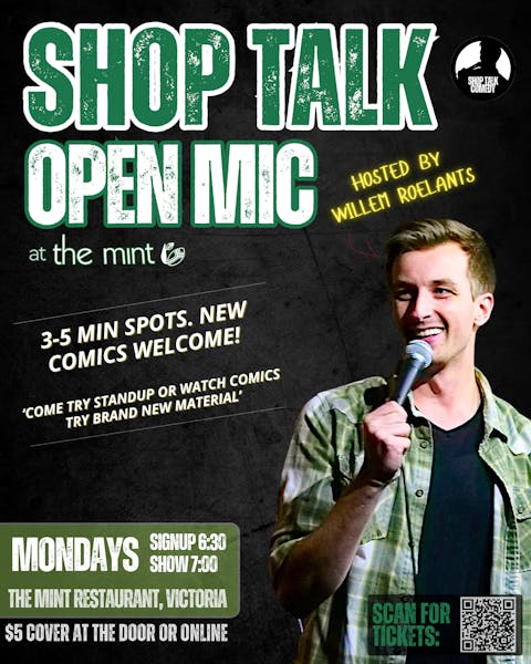 ShopTalk Comedy Open Mic