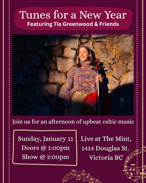 Tunes For a New Year with Tia Greenwood & Friends