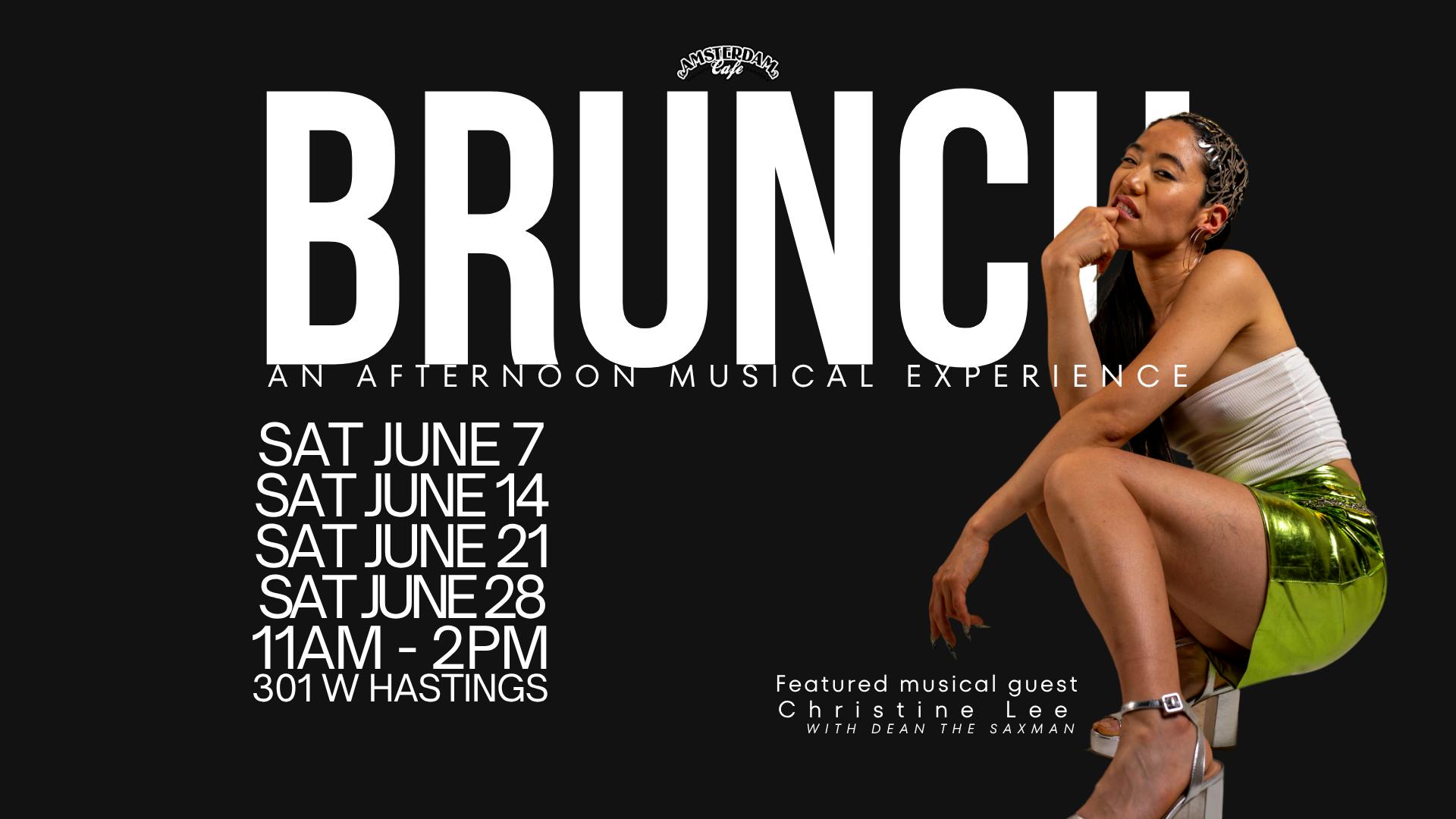 Saturday Brunch: A Musical Experience w/ Christine Lee - June 28