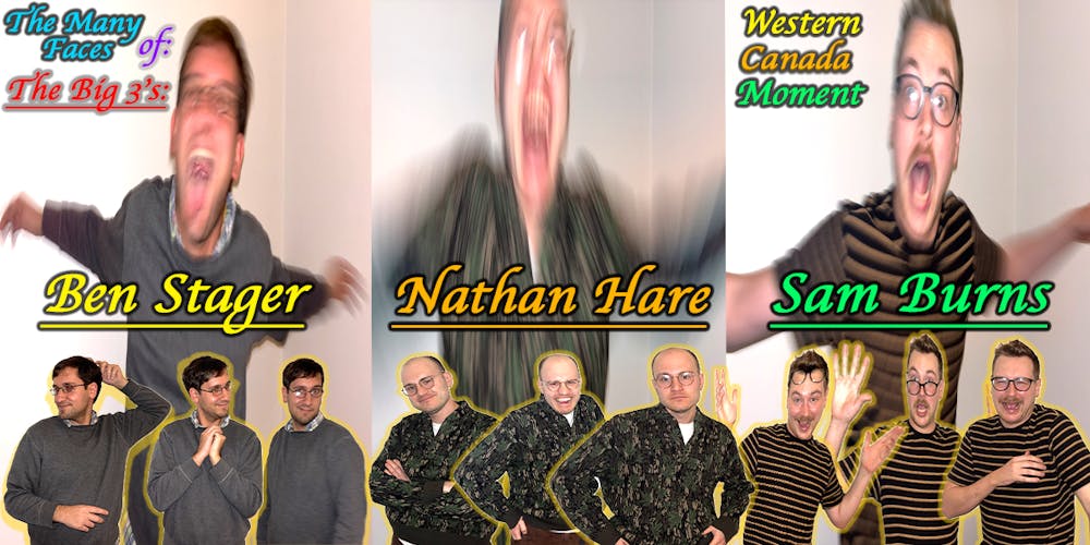 The Big Three - Ben Stager, Nathan Hare, Sam Burns