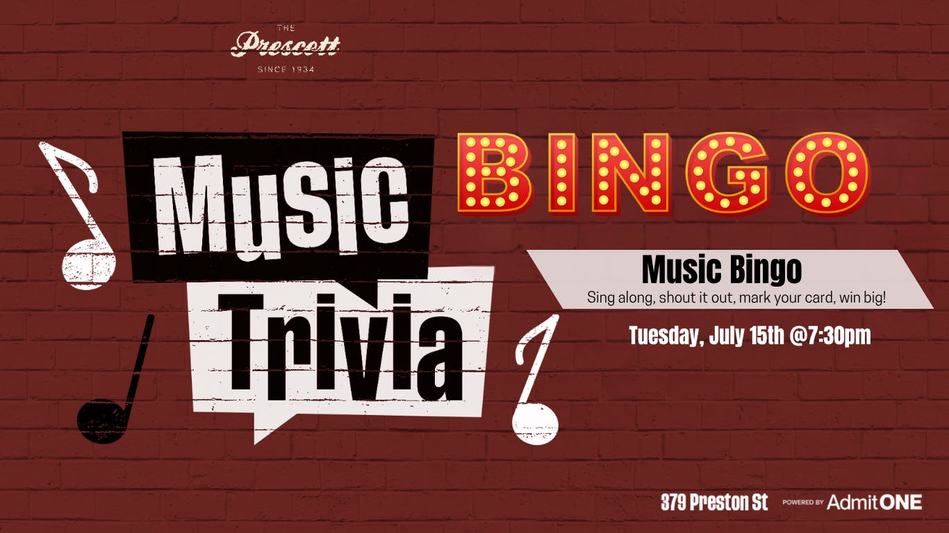 Music Trivia: Music Bingo