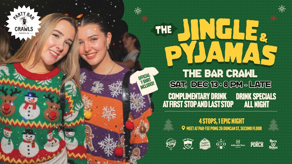 Jingle and Pyjamas Bar Crawl