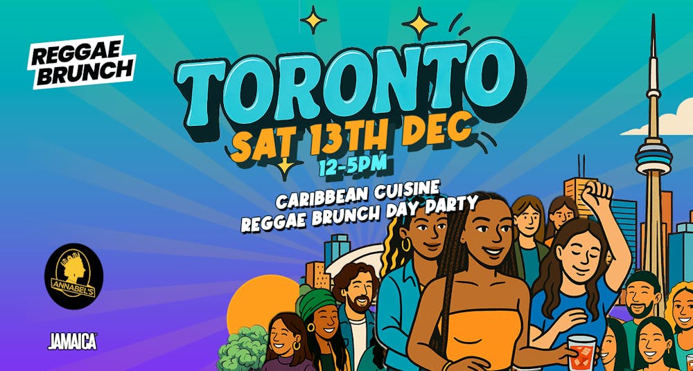 REGGAE BRUNCH TORONTO SAT 13TH DEC