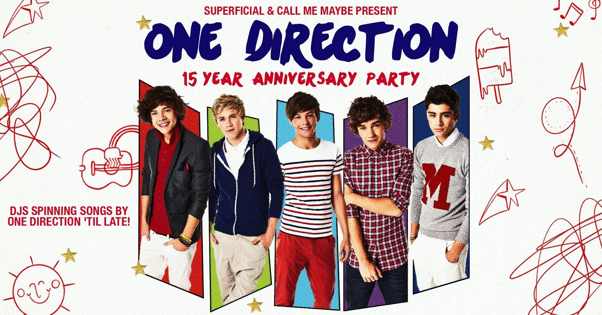 One Direction: 15th Anniversary Party - Vancouver