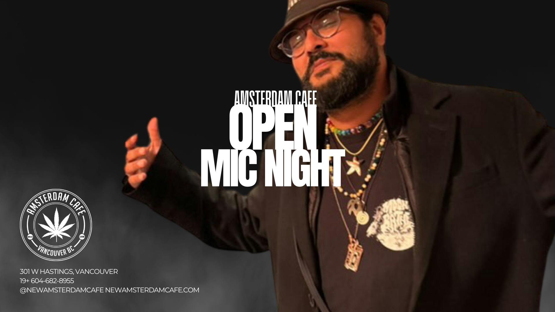 OPEN MIC NIGHT - Sunday, May 18th