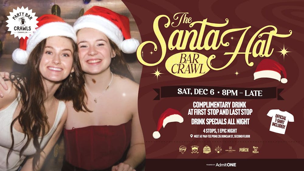 The Santa Hat Bar Crawl
