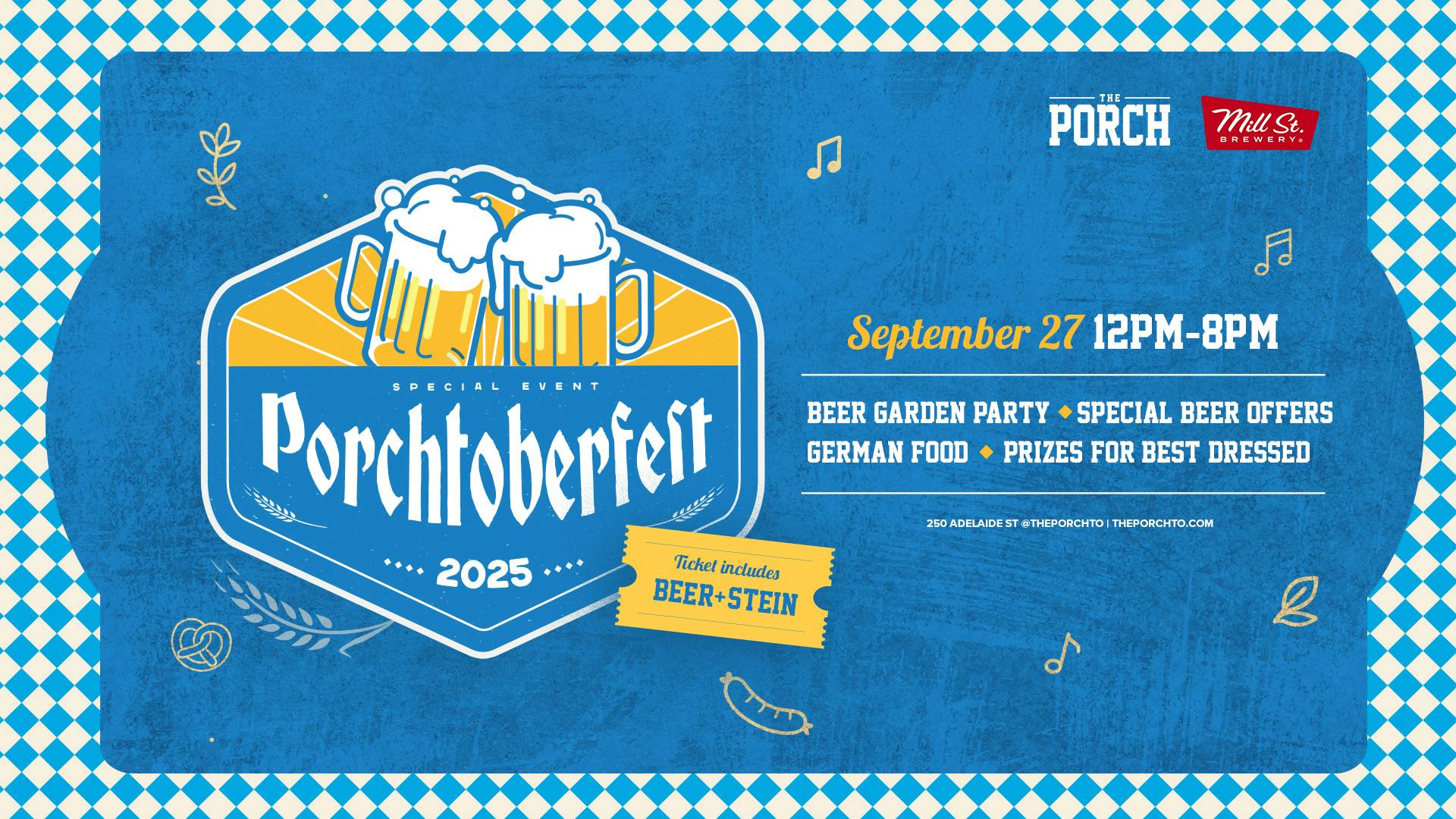 The Porch Presents: PORCHTOBERFEST 