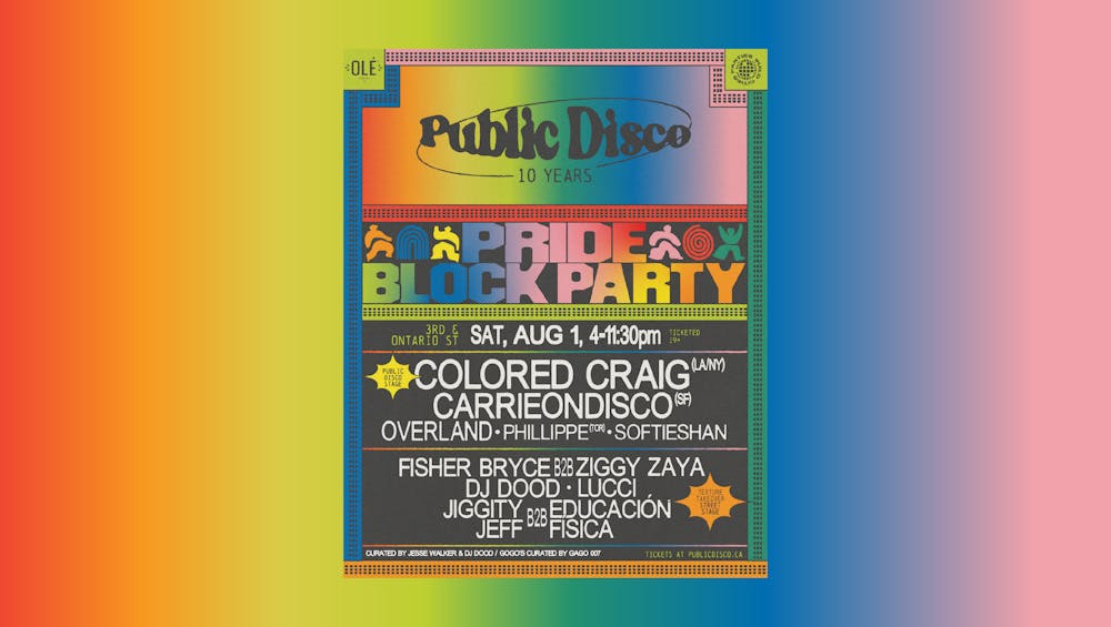 Public Disco Pride Block Party: Colored Craig (LA/NY), CarrieOnDisco (SF)