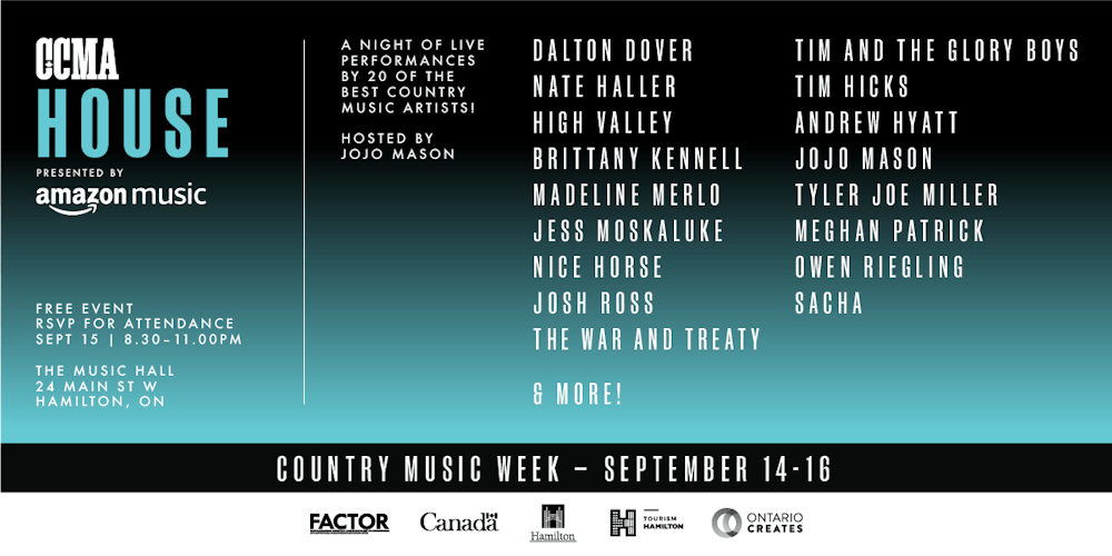 CCMA House presented by Amazon Music