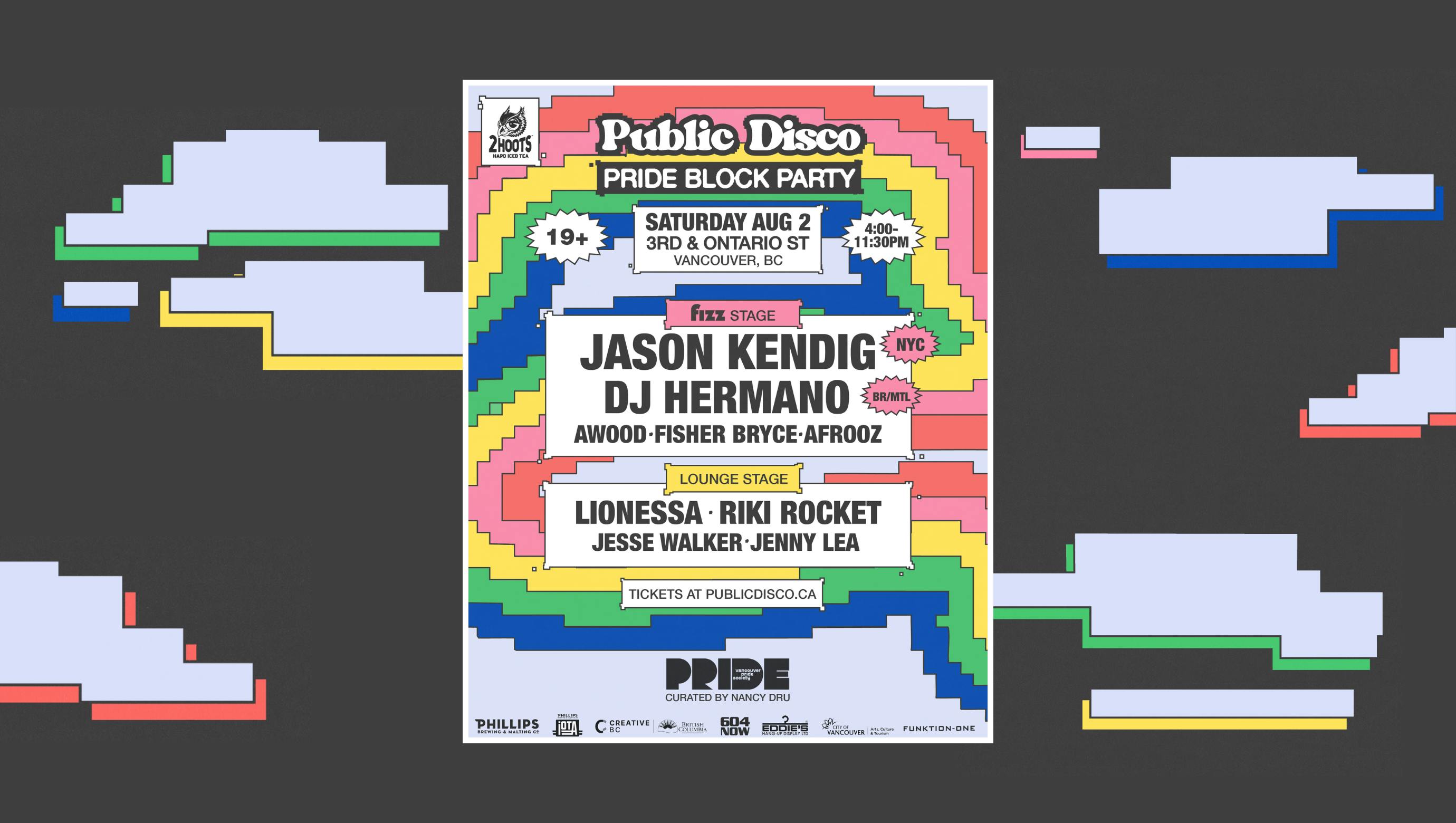 Public Disco Pride Block Party: Jason Kendig, DJ Hermano + More