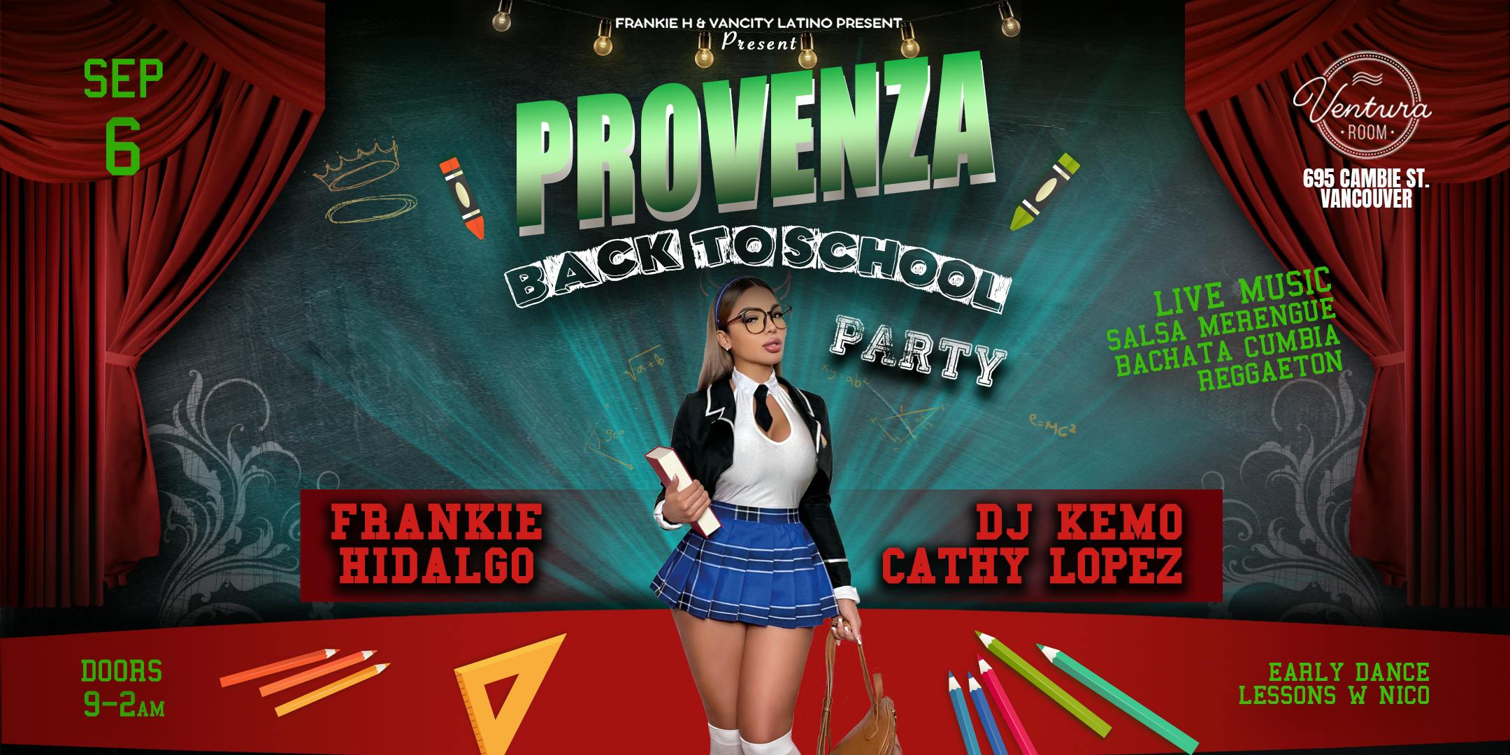 PROVENZA “Back to School” Party