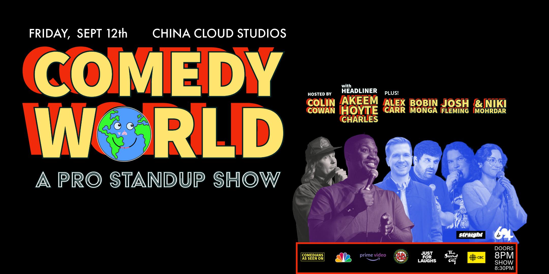 COMEDY WORLD: a pro standup show