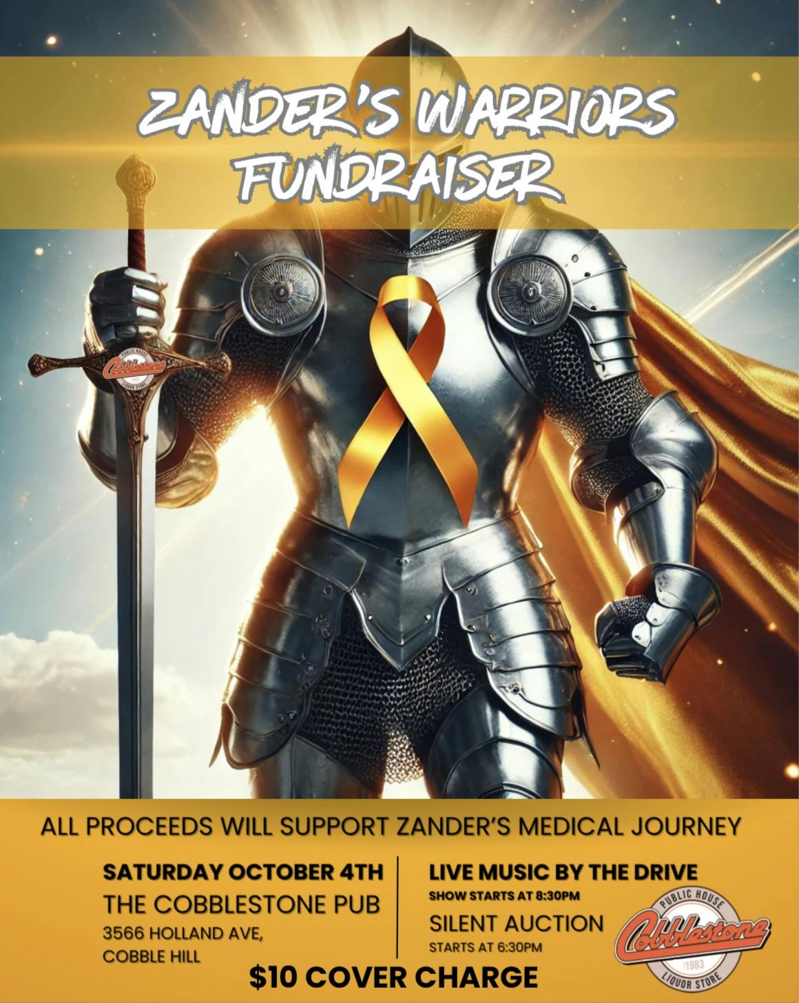 Zander's Warriors Fundraiser