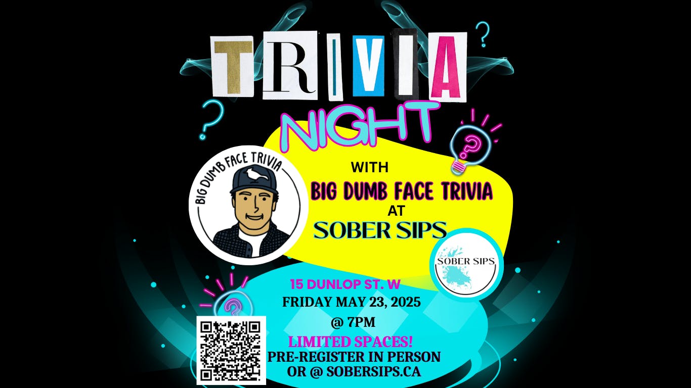 Trivia Night at Sober Sips with Big Dumb Face Trivia