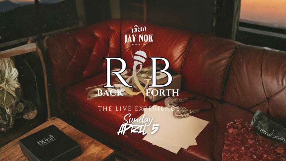 RnB Back N Forth: The Live R&B Singalong Dinner