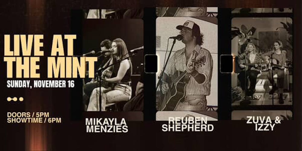 Live! At the Mint - Mikayla Menzies, Reuben Shepherd, Zuva & Izzy