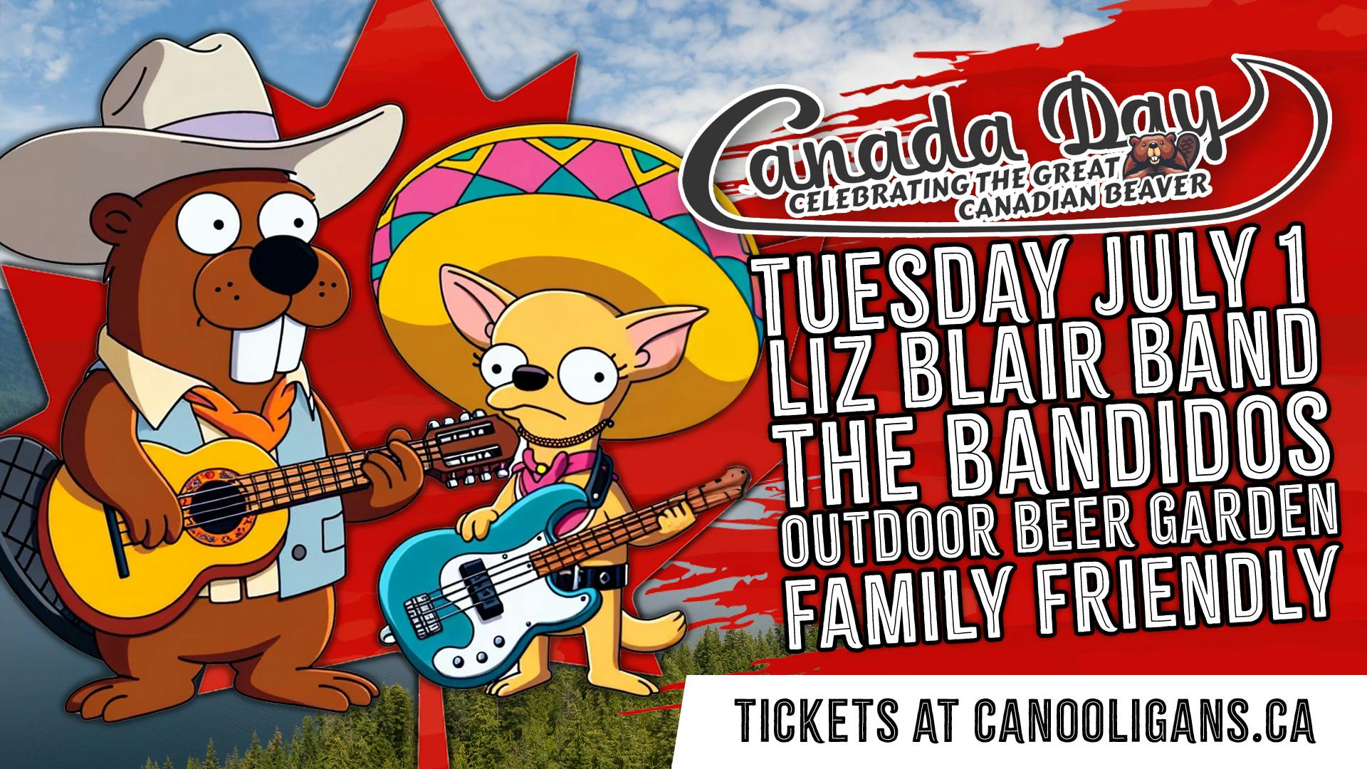 Canooligans Canada Day
