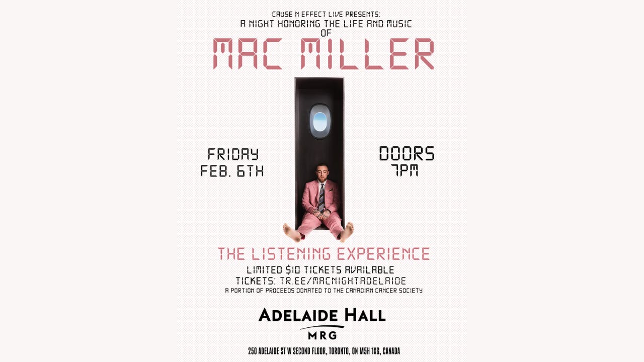A Night to Remember - The Mac Miller Listening Experience