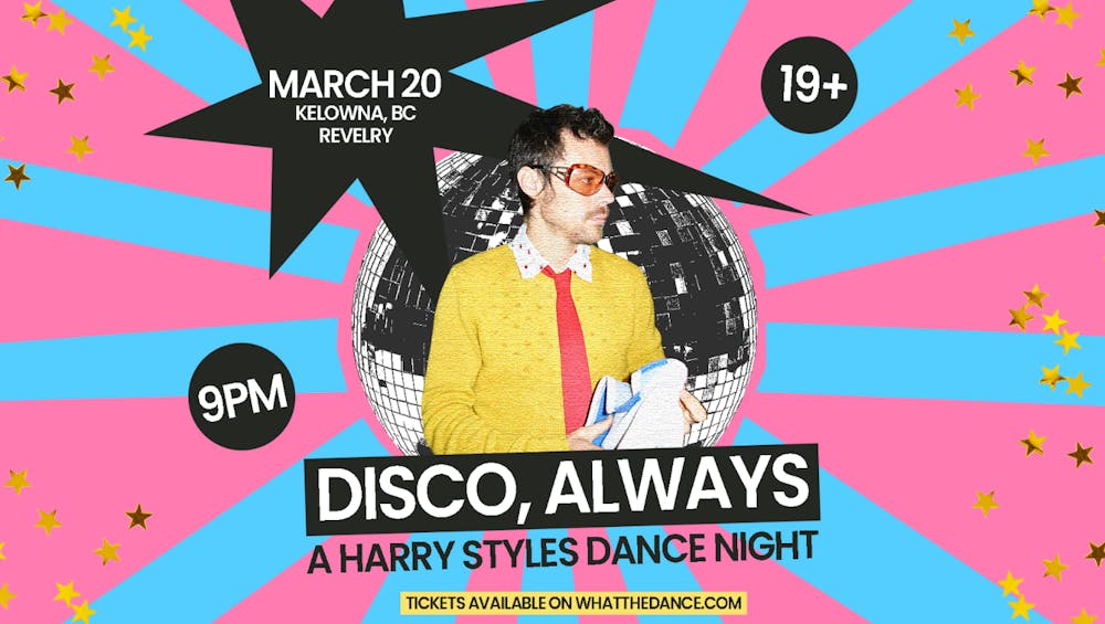 DISCO, ALWAYS: A HARRY STYLES DANCE NIGHT