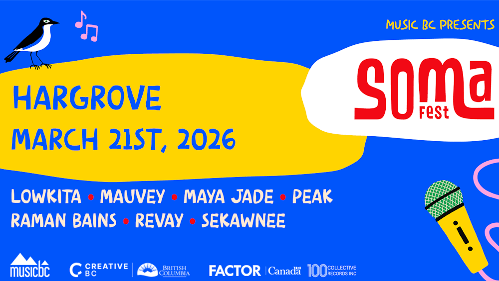 Music BC Presents: SoMa Fest @ The Hargrove